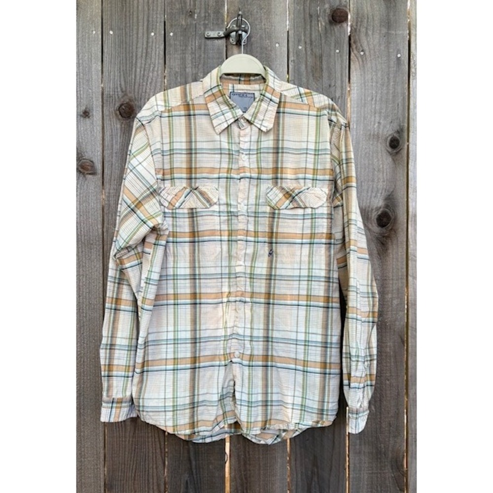 O'Neill Plaid Shirt Long Sleeve Button‎ Up Casual Outdoors Mens Size L
